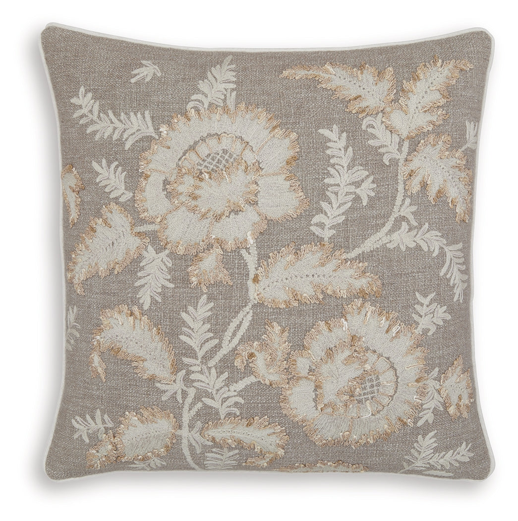 Viveka Brown/Beige Pillow (Set of 4)- Viva Furn