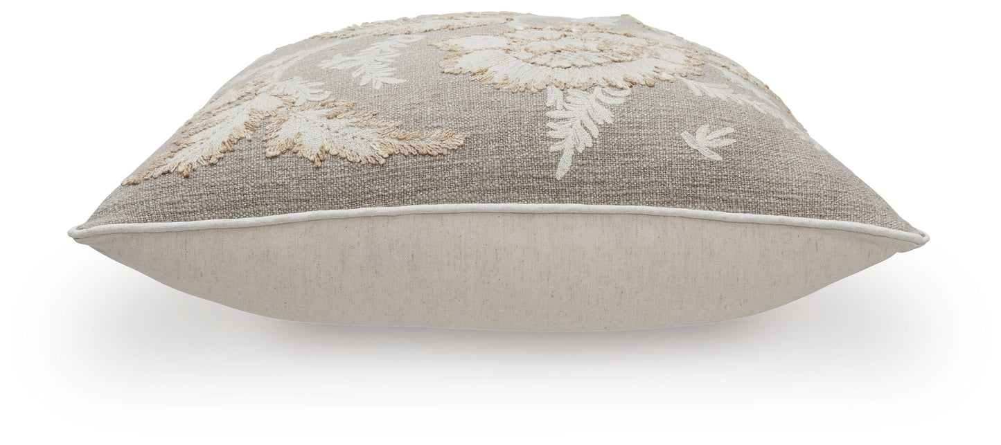 Viveka Brown/Beige Pillow (Set of 4)- Viva Furn