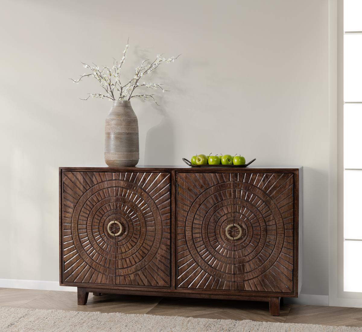 Vivienne Brown Cabinet - Ornate Home