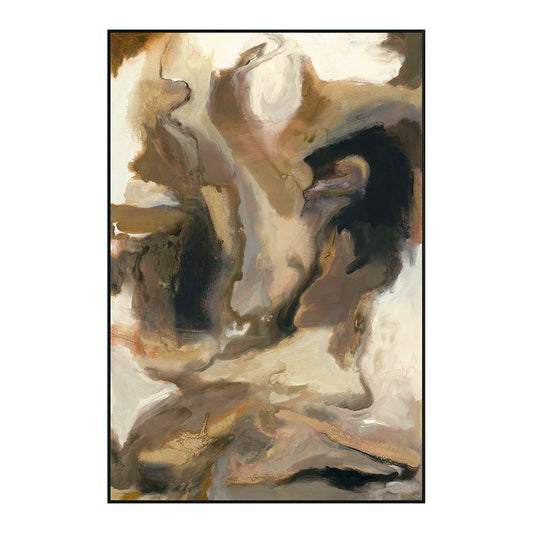 Volcanic Brown Painting 48x72 by Buddy Whitlock - Ornate Home