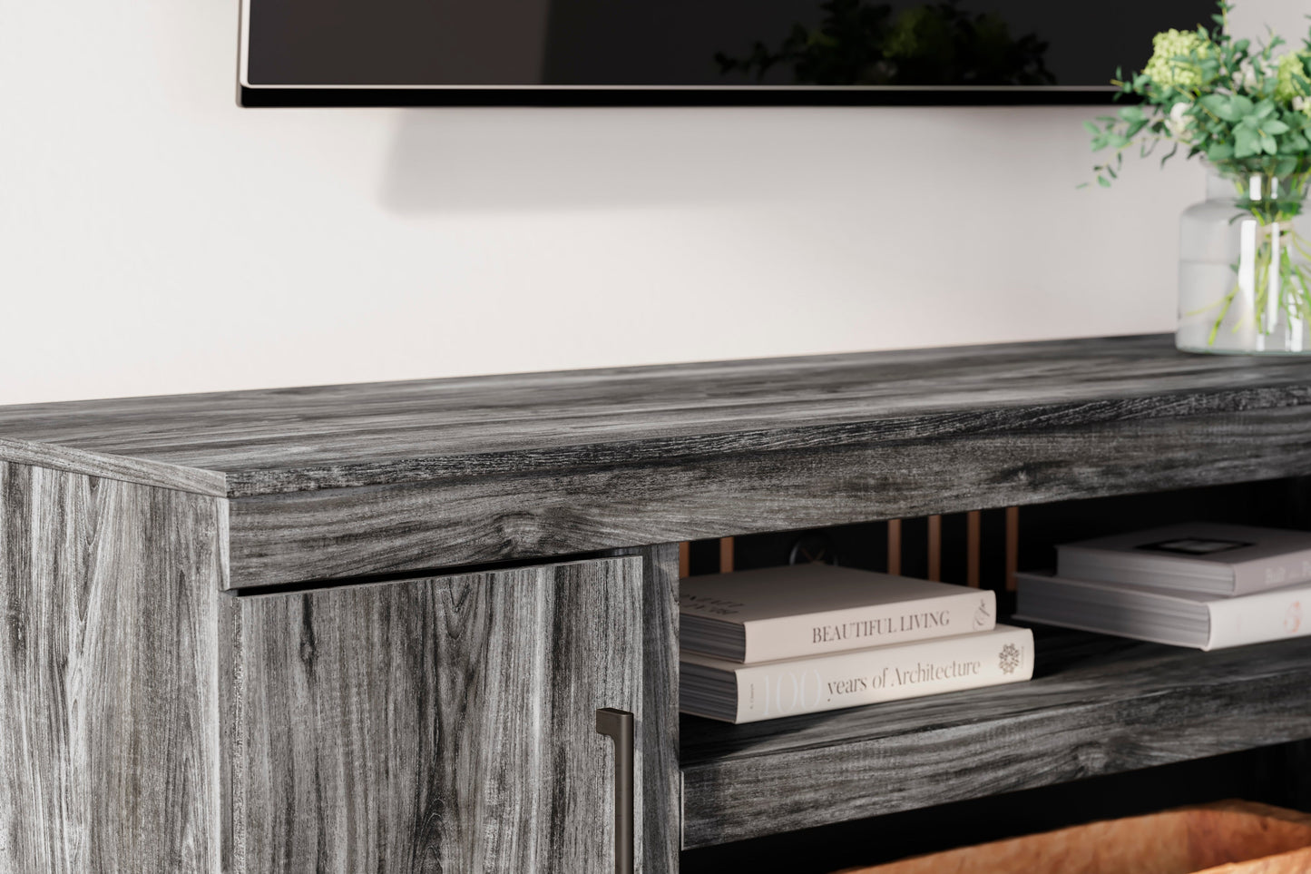 Baystorm Gray 73" TV Stand