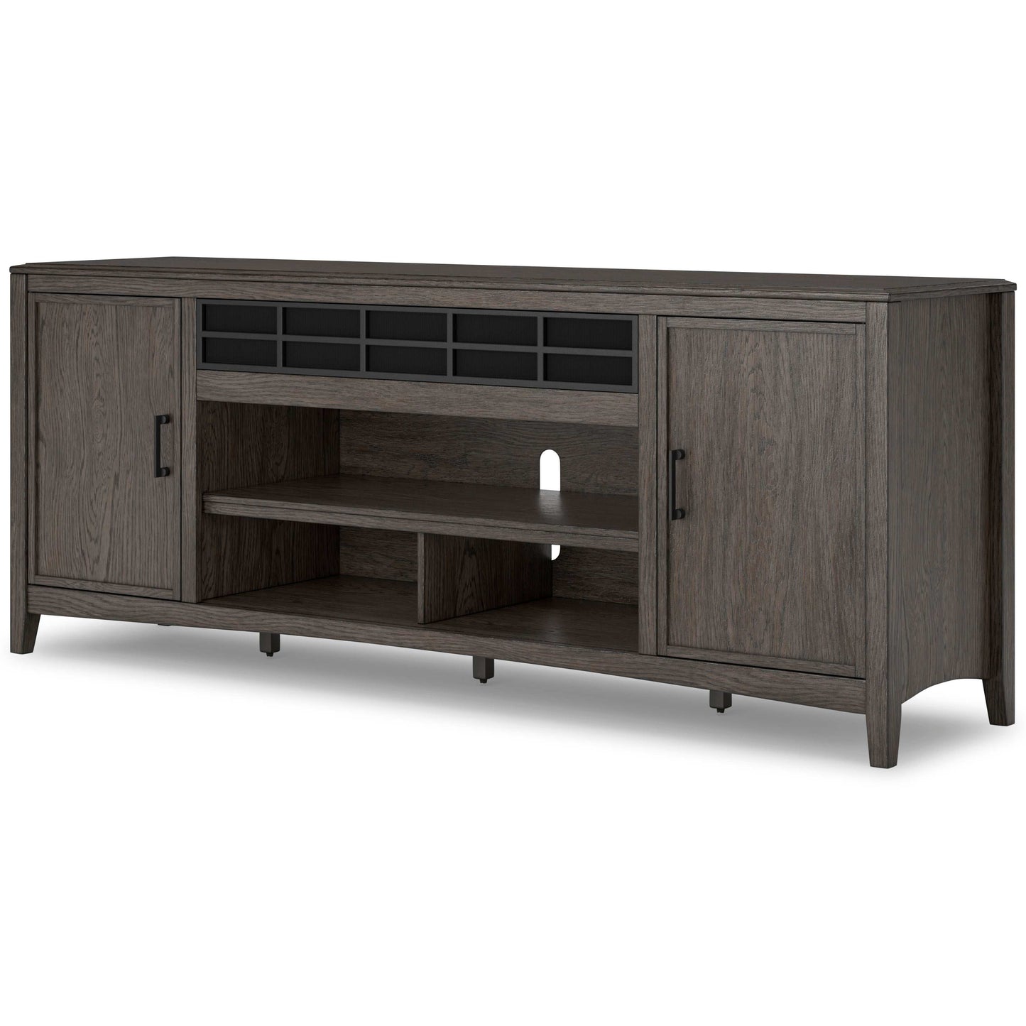 Montillan Grayish Brown 84" TV Stand