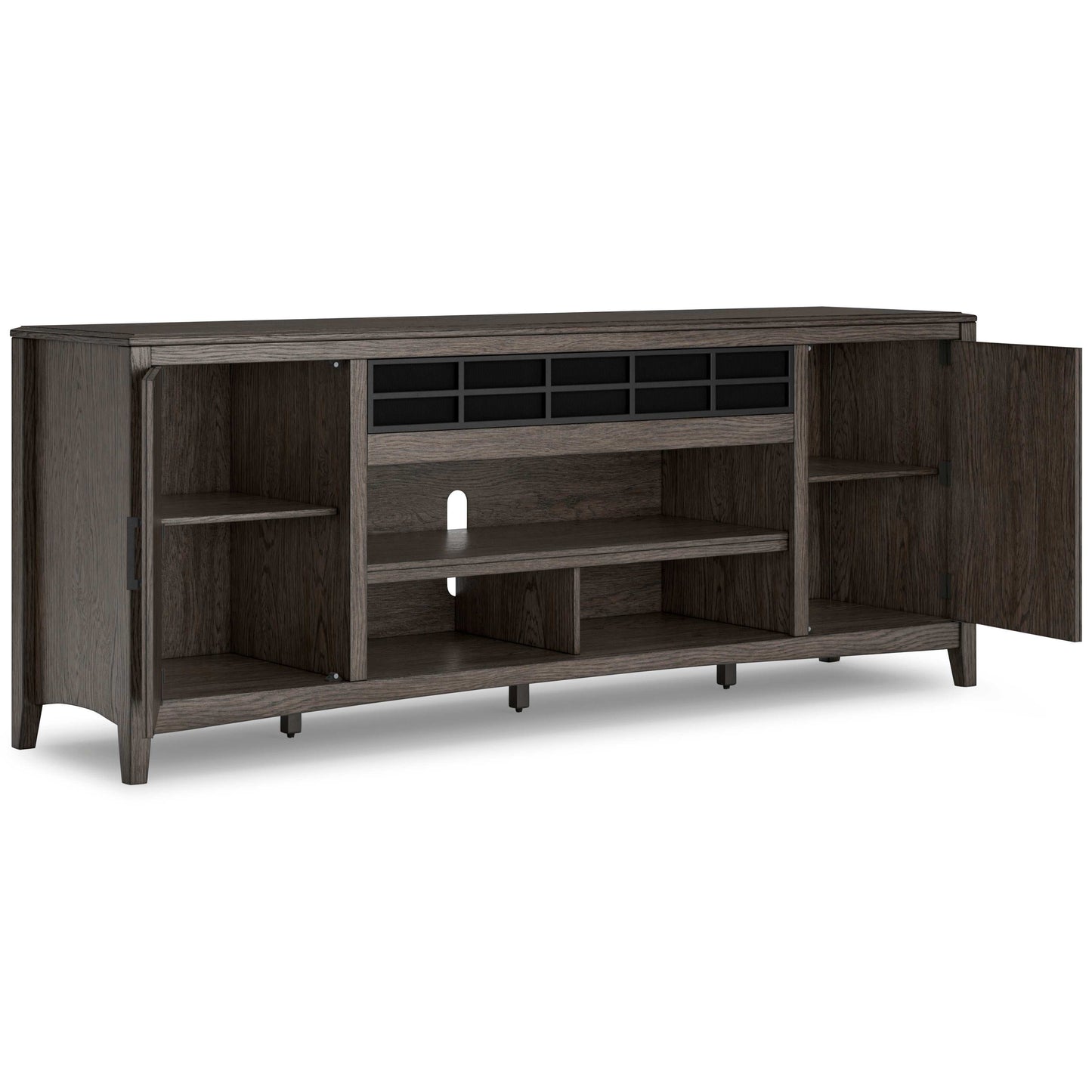 Montillan Grayish Brown 84" TV Stand