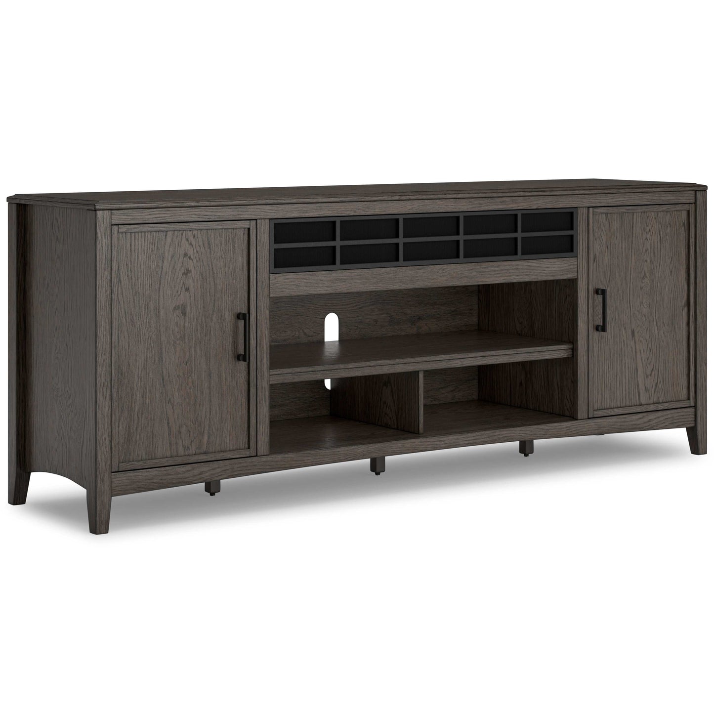 Montillan Grayish Brown 84" TV Stand