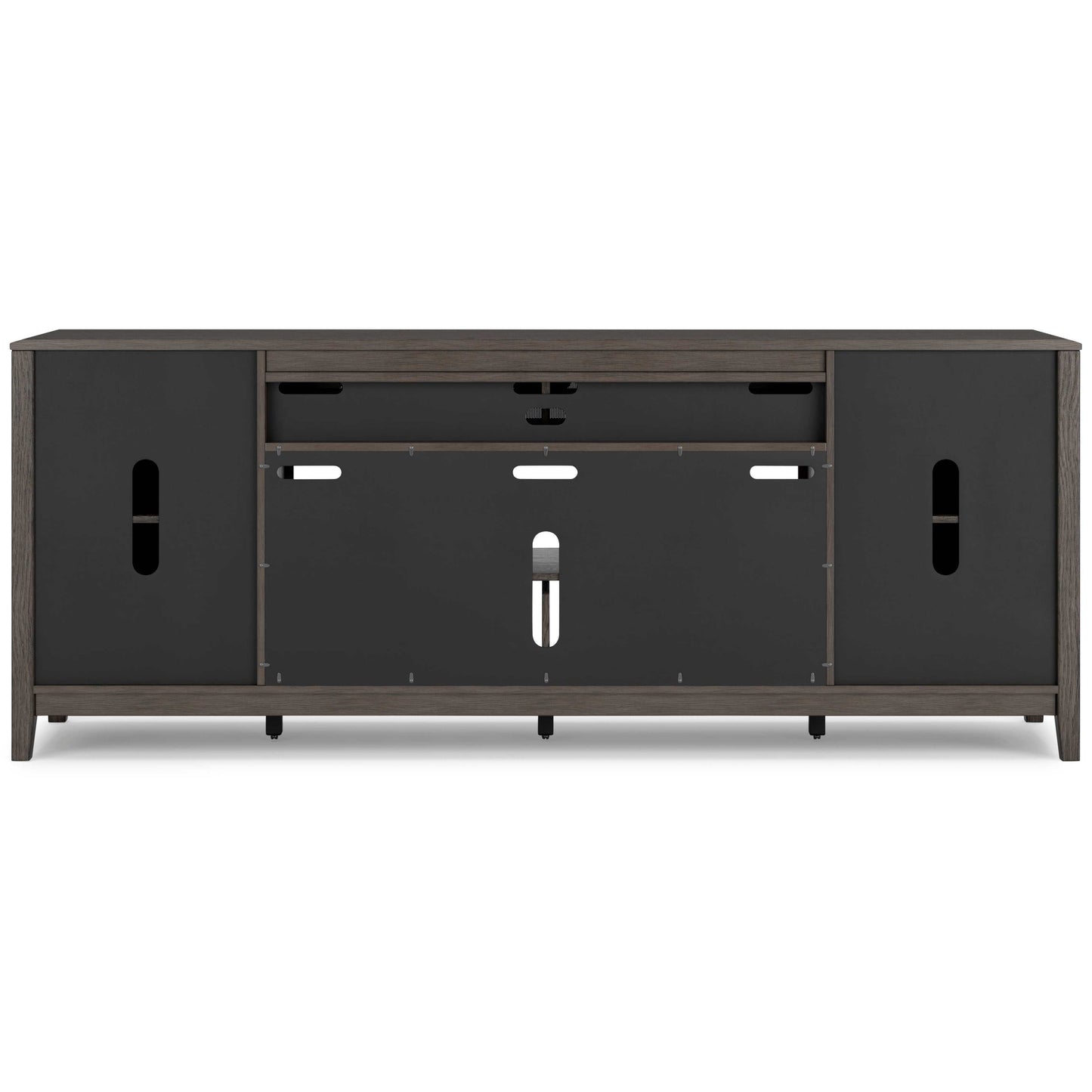 Montillan Grayish Brown 84" TV Stand