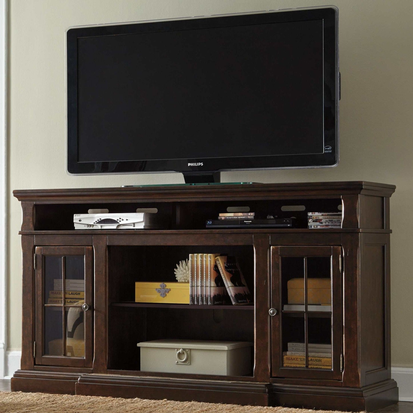 Roddinton Dark Brown 72" TV Stand