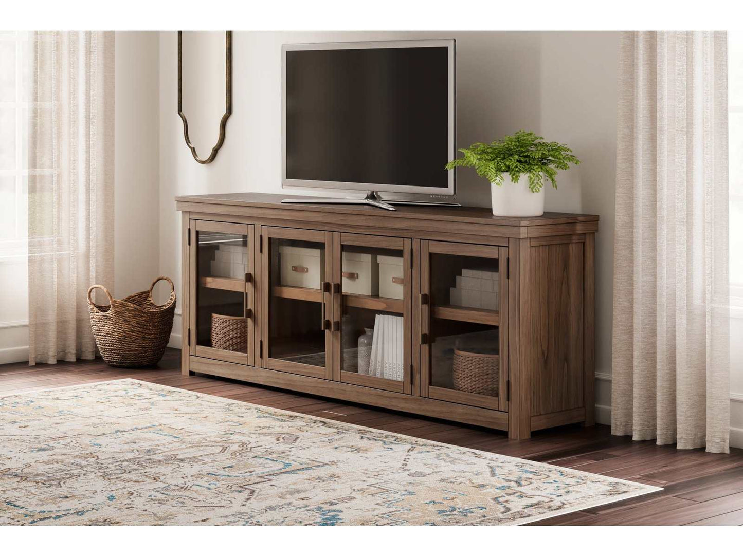 Boardernest Brown 85" TV Stand