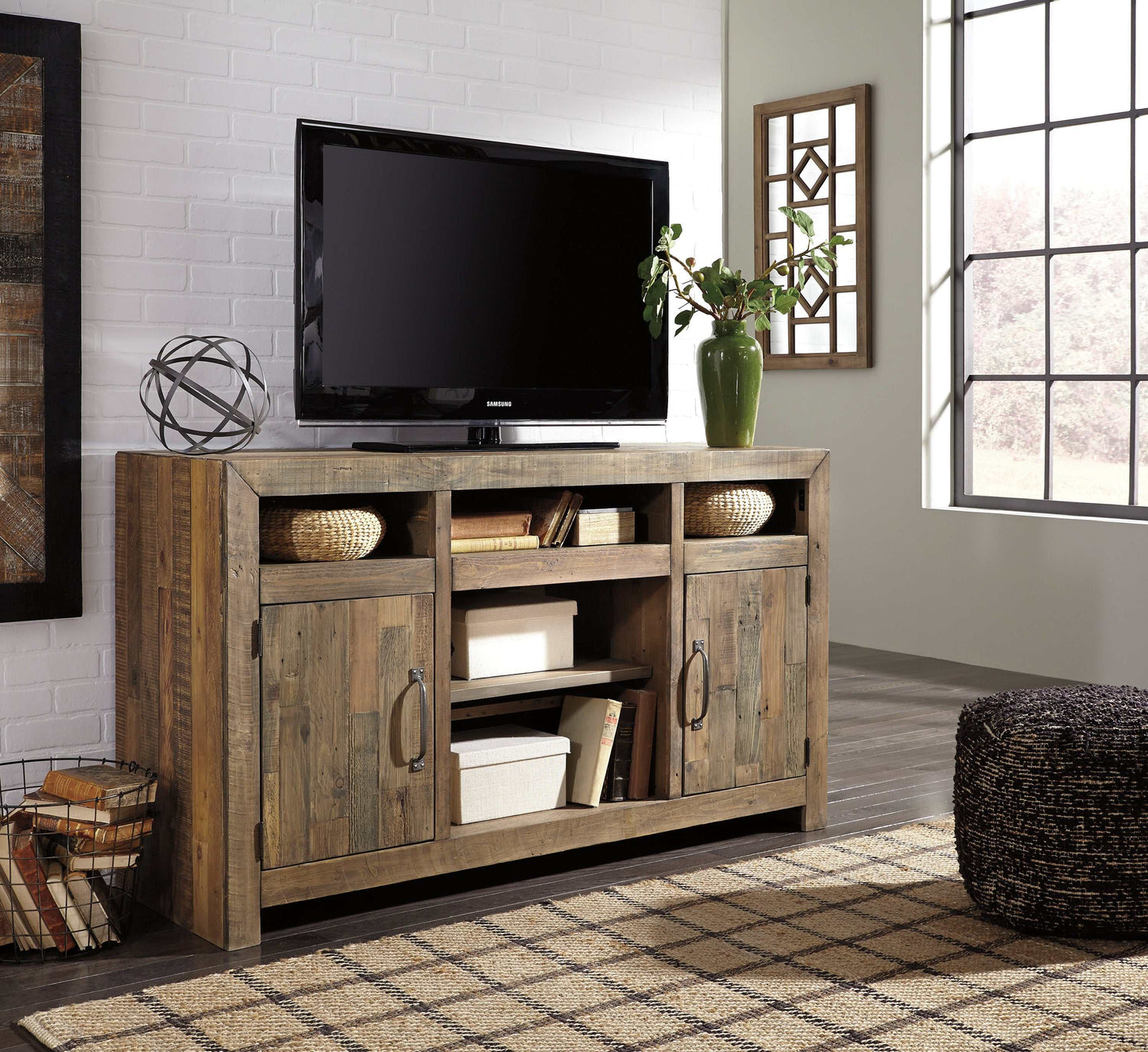 Sommerford Brown 62" TV Stand