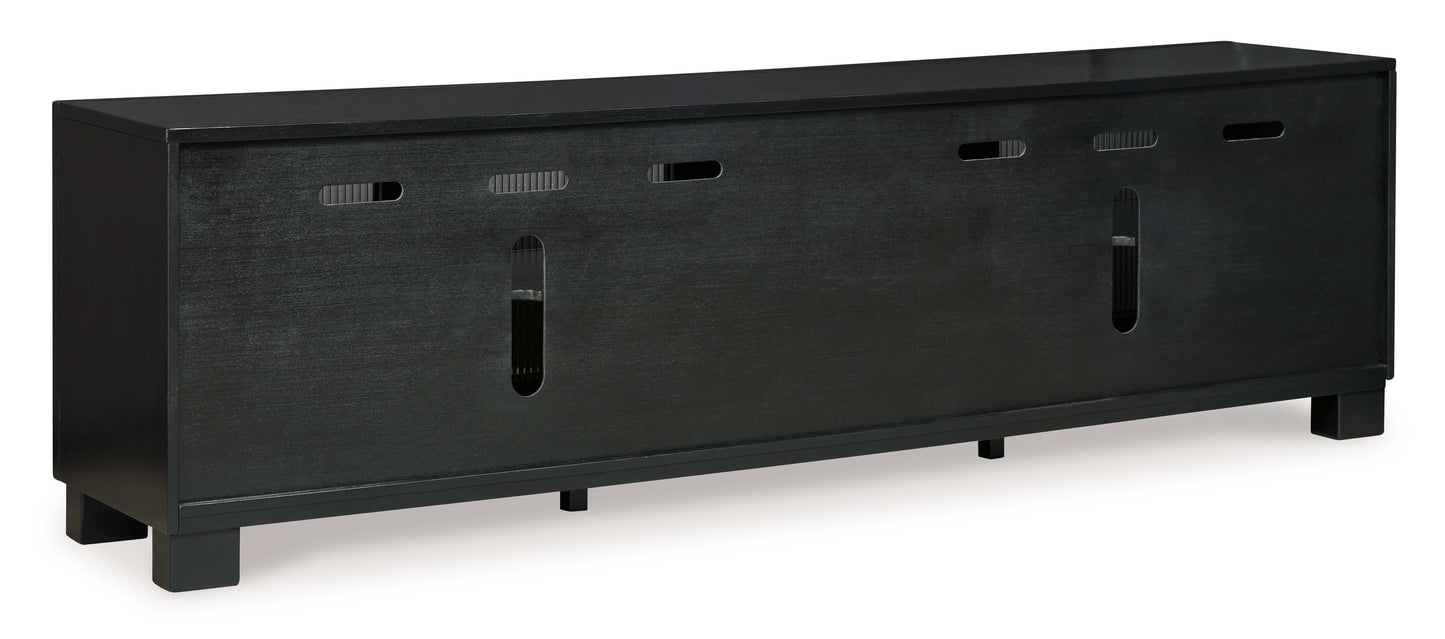 Winbardi Black 85" Extra Large TV Stand