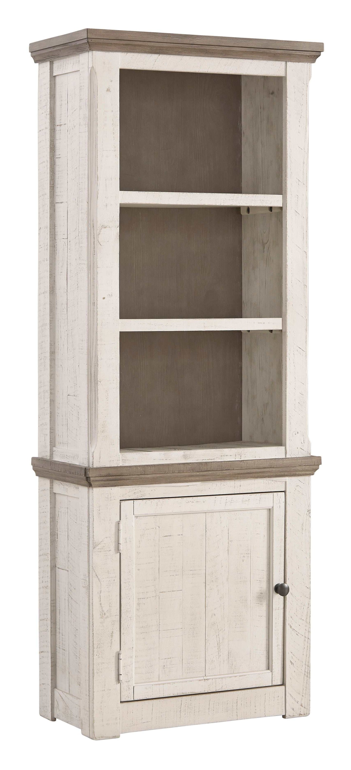 Havalance Weathered Gray & Vintage White Entertainment Center Units