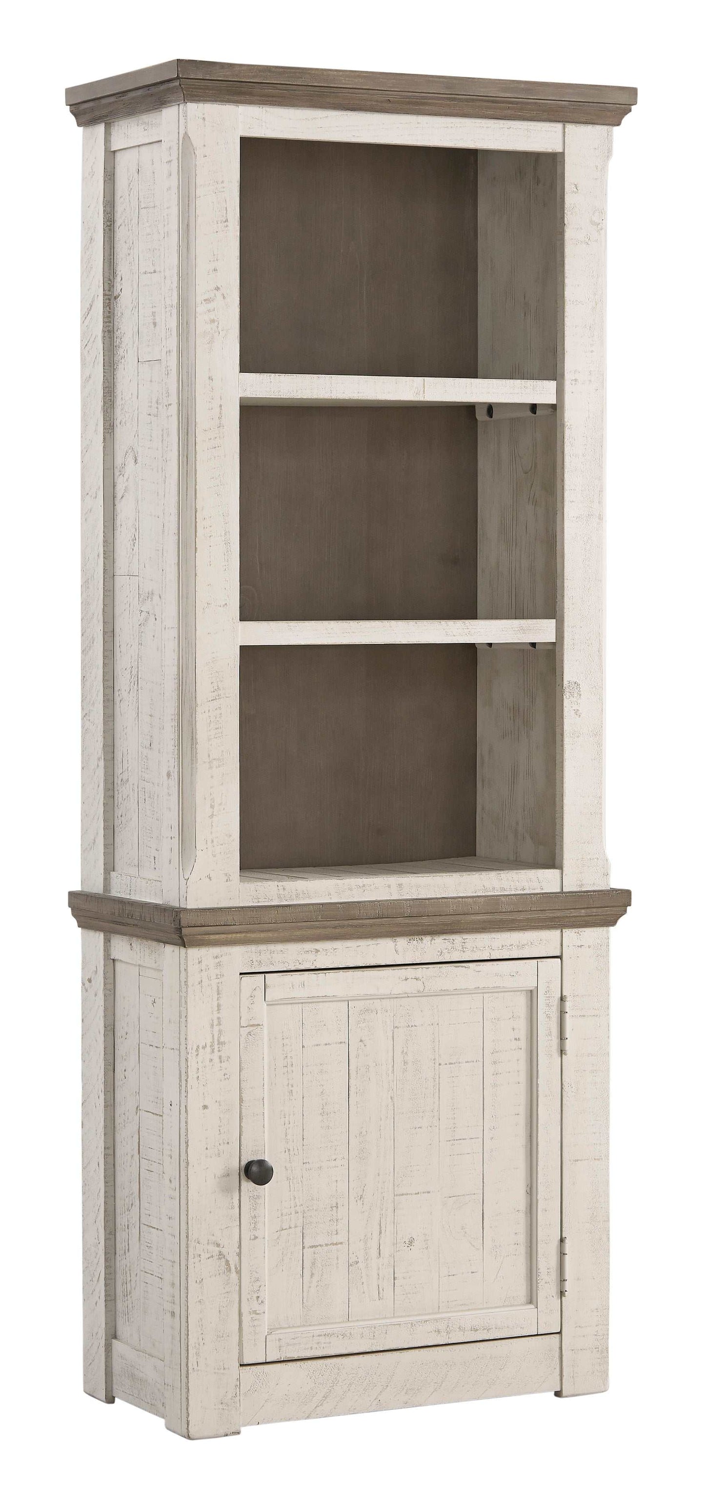 Havalance Weathered Gray & Vintage White Entertainment Center Units