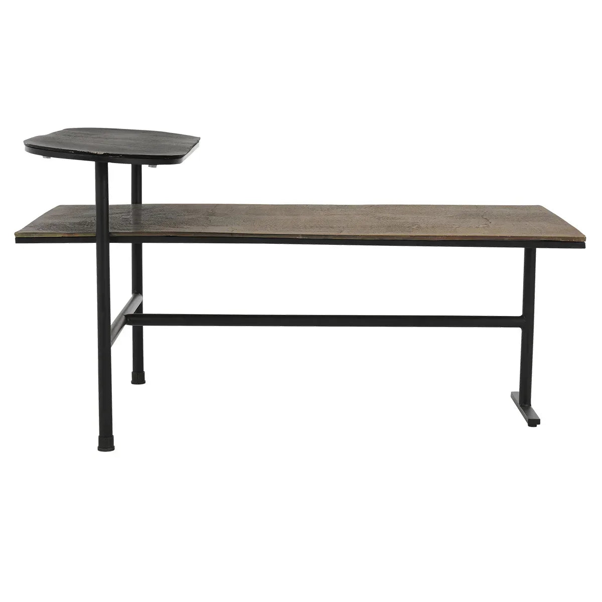 Wagner Brown/Black Coffee Table - Ornate Home