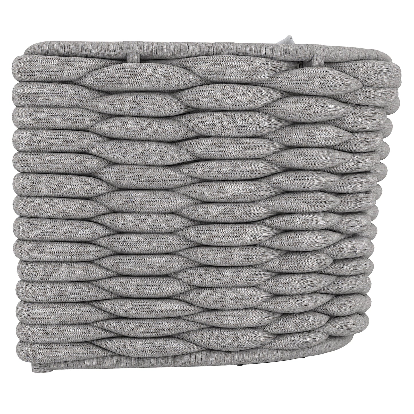 Wailea Nordic Grey/White/Cream Outdoor Swivel Chair - Ornate Home
