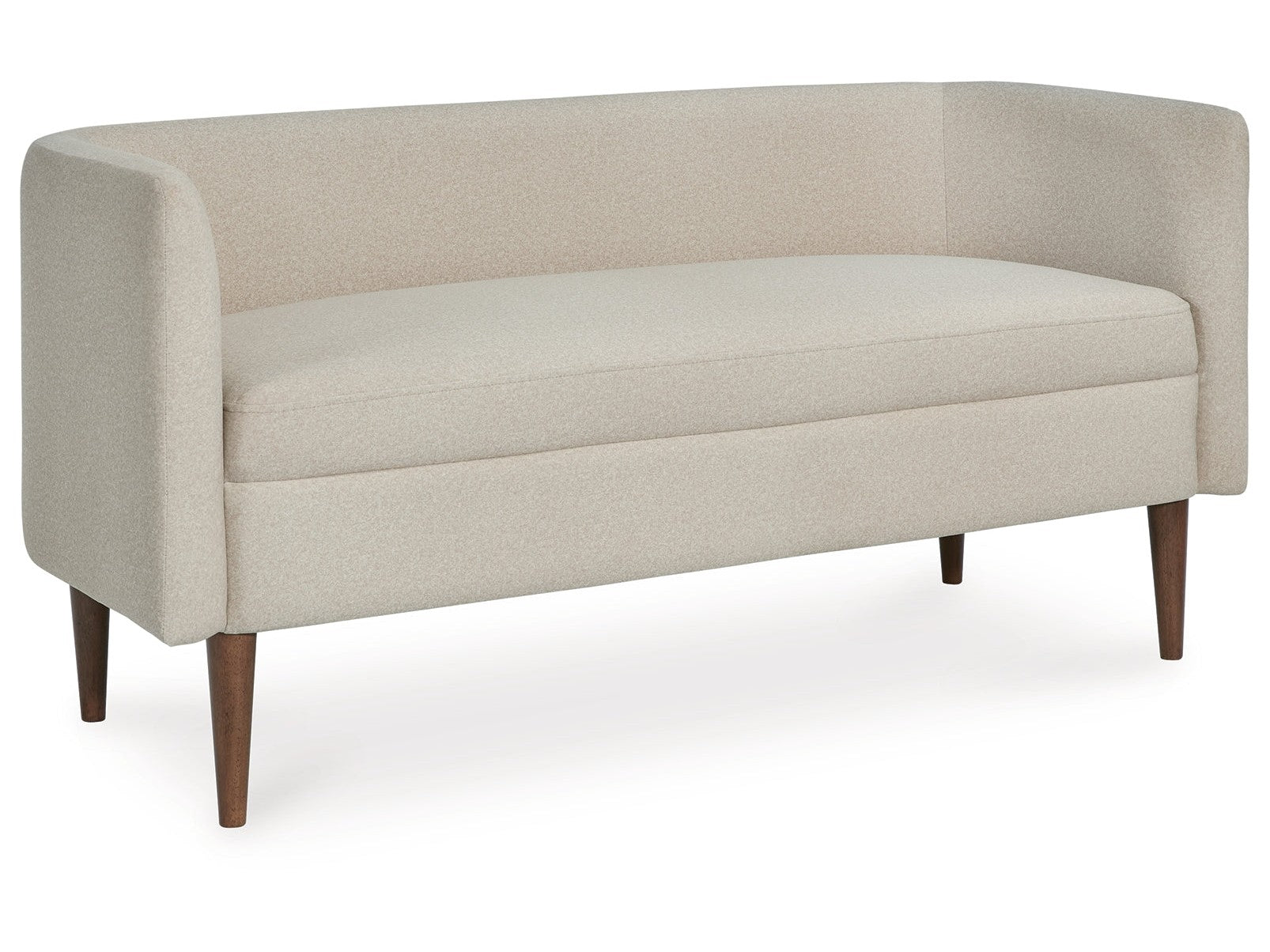 Wainner Beige Accent Bench- Viva Furn