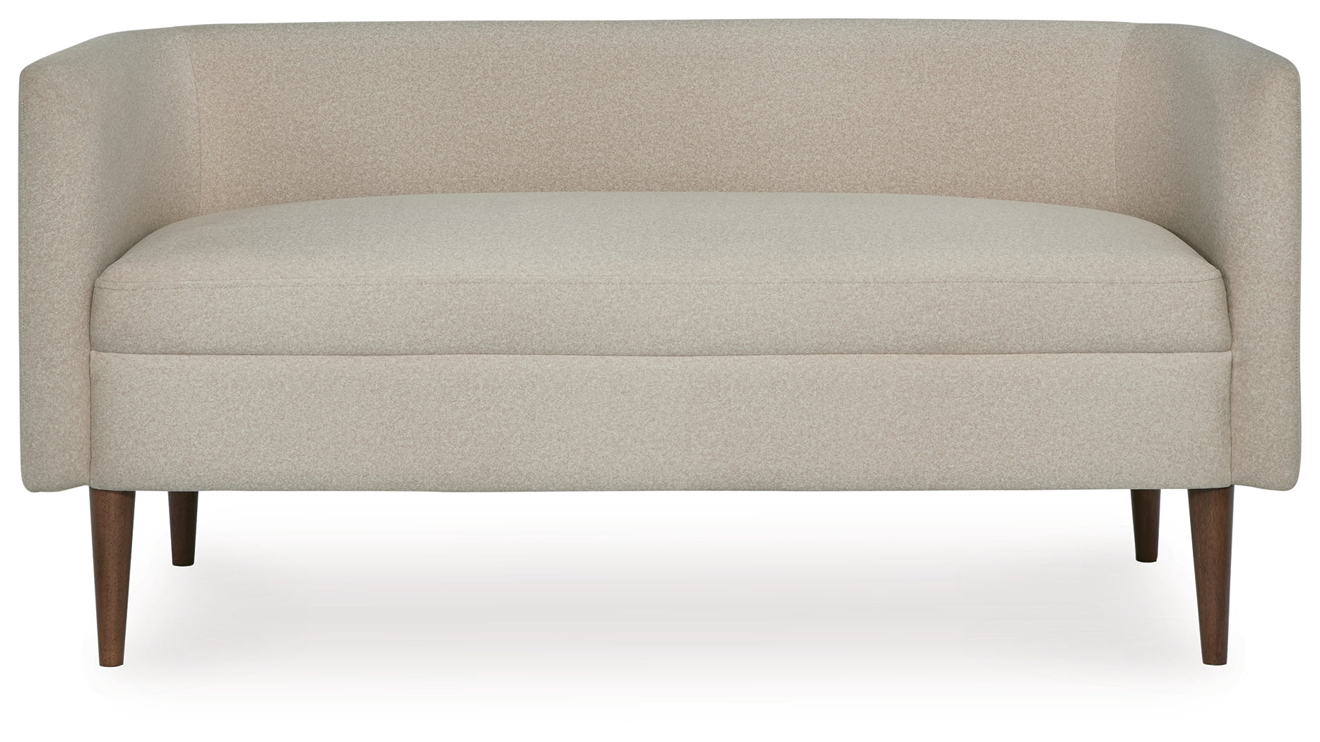 Wainner Beige Accent Bench- Viva Furn