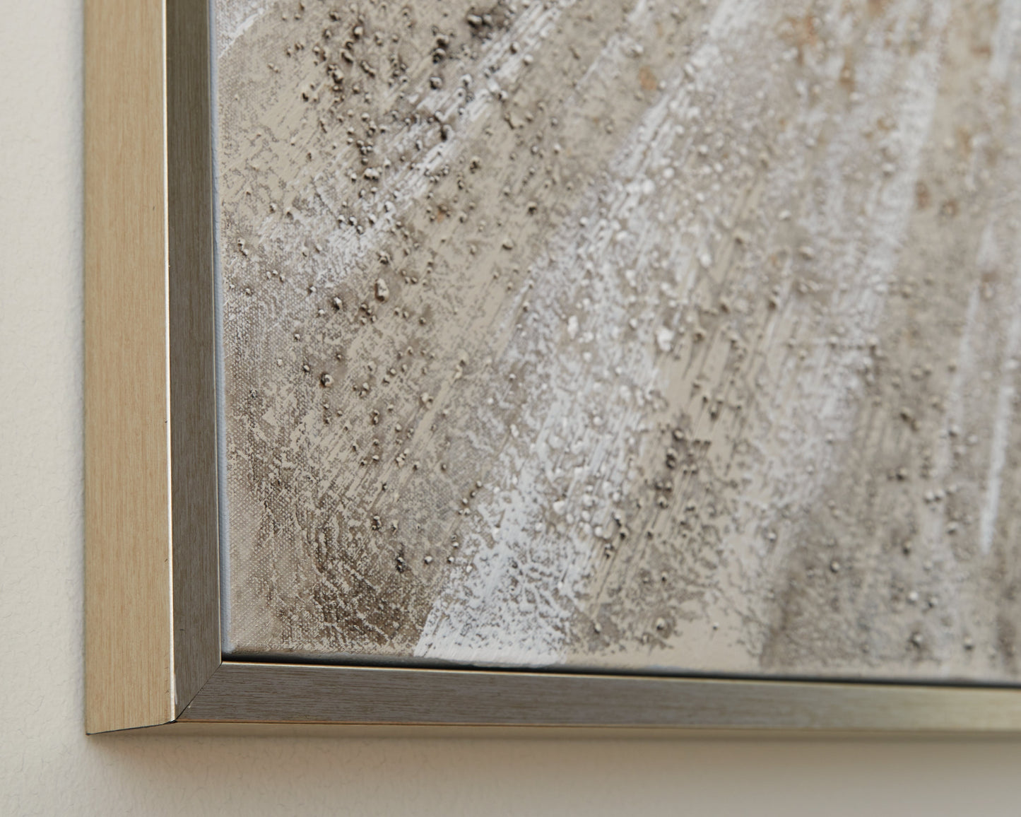 Waldard Gray/Taupe/White Wall Art- Viva Furn
