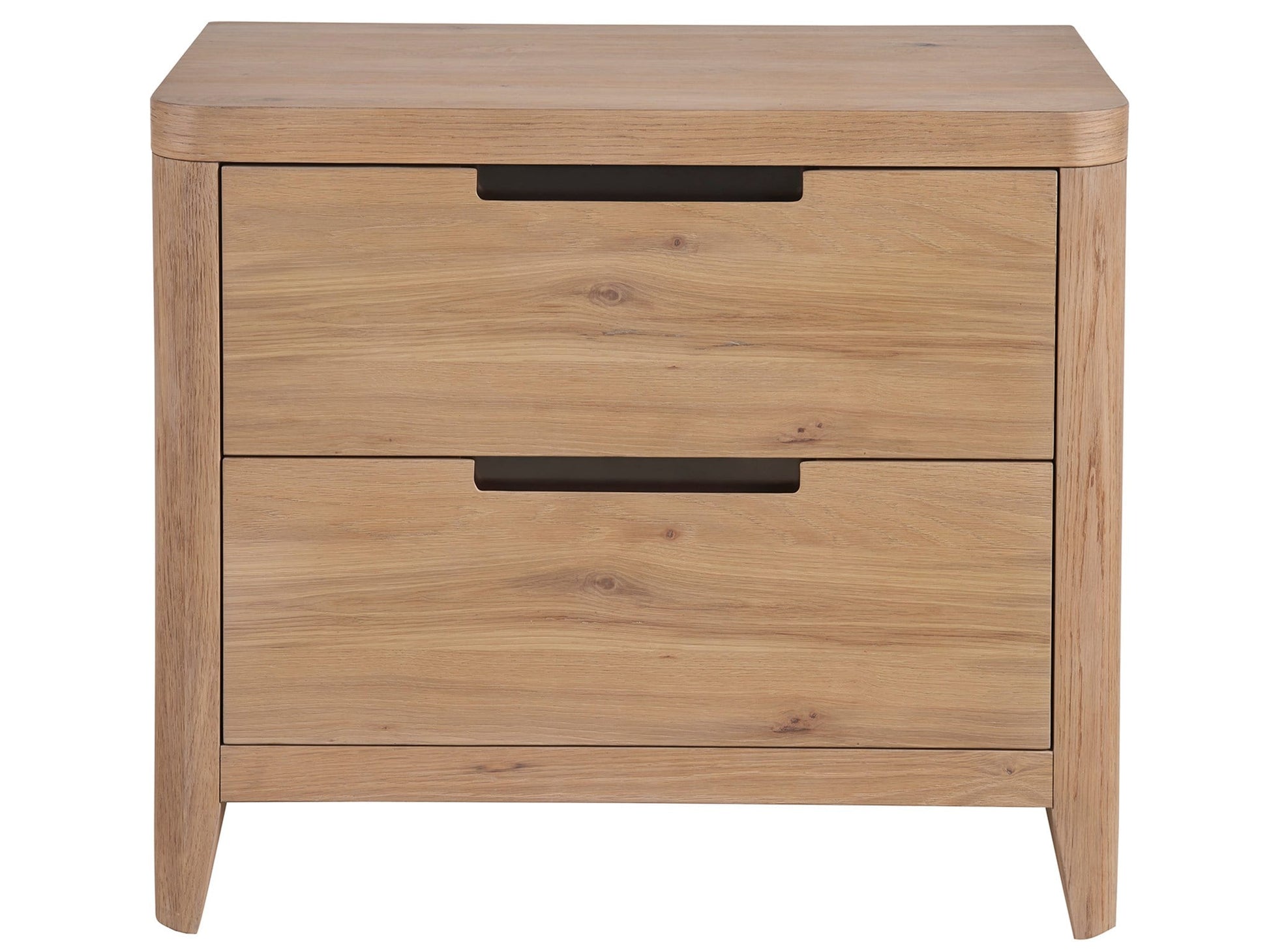 Walker Organic Natural Oak Nightstand (30" W) - Ornate Home