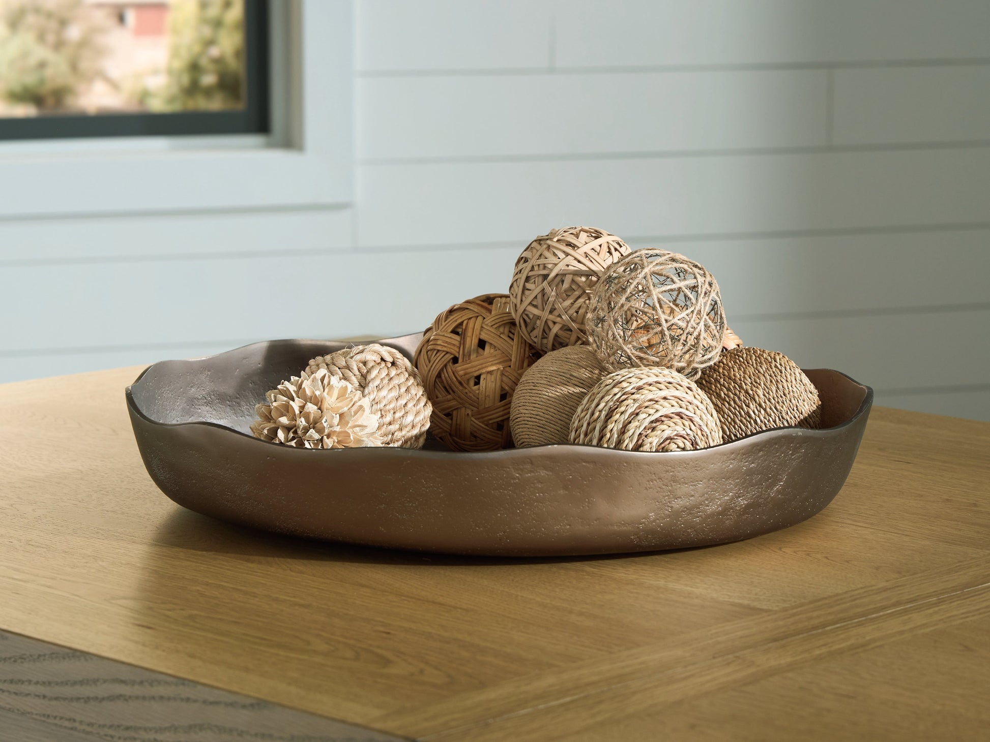 Wallmen Champagne Gold Tray- Viva Furn