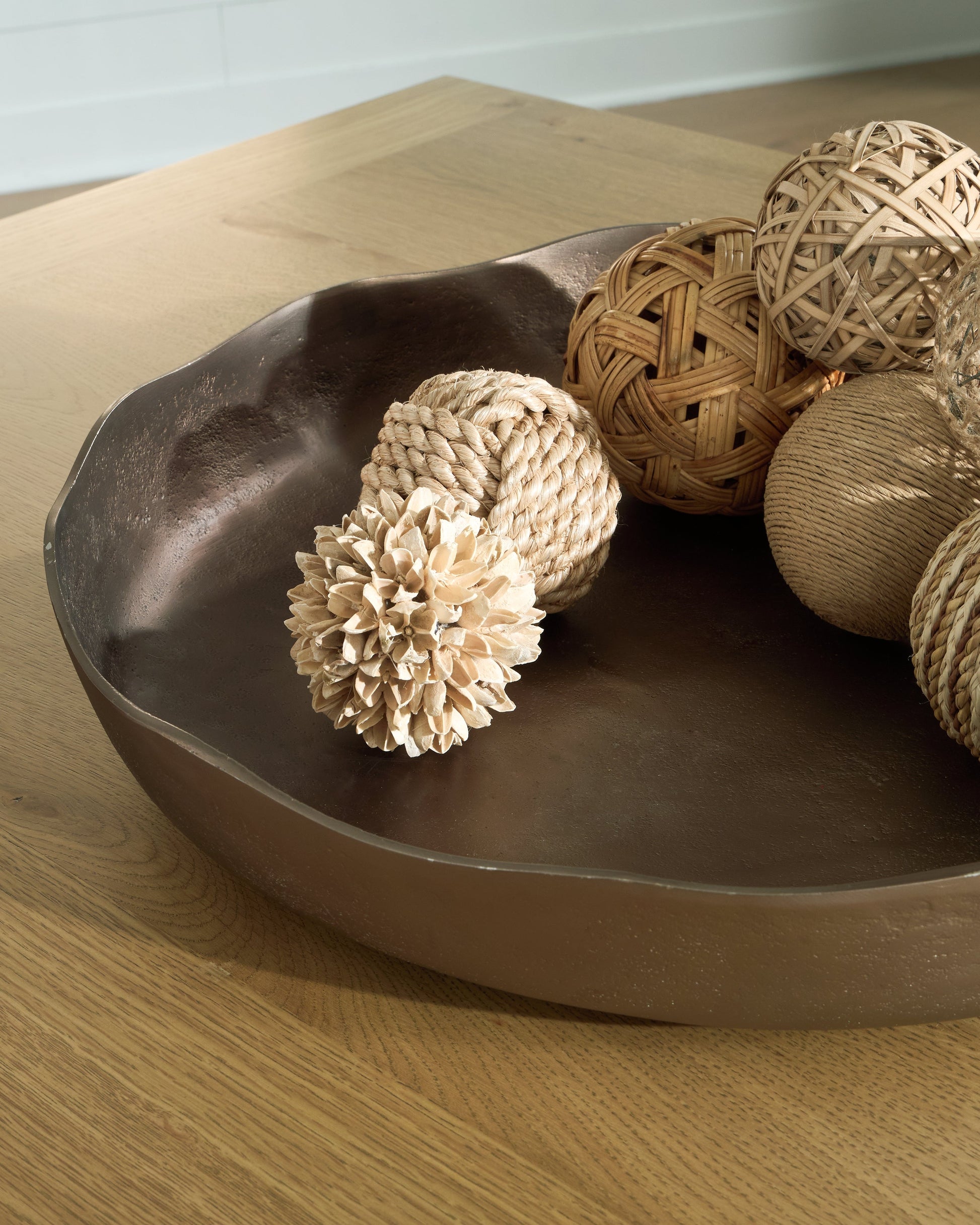 Wallmen Champagne Gold Tray- Viva Furn