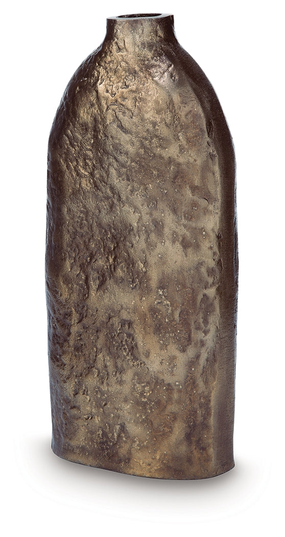 Wallmond Antique Brass Vase (16''H)- Viva Furn