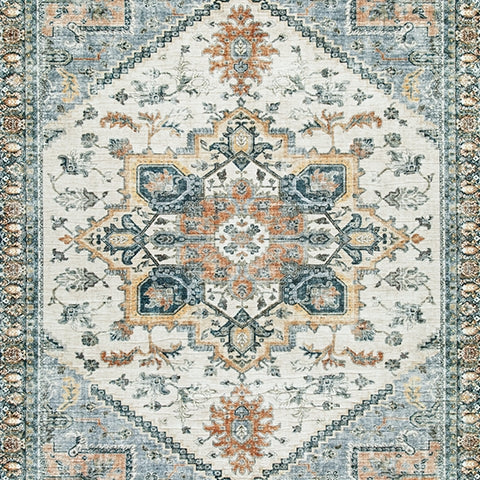 Wallney Multi Memory Foam Large Rug- Viva Furn