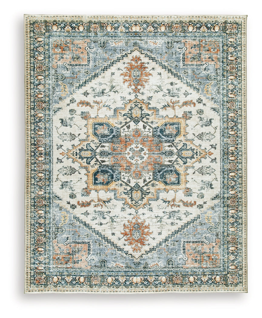 Wallney Multi Memory Foam Large Rug- Viva Furn