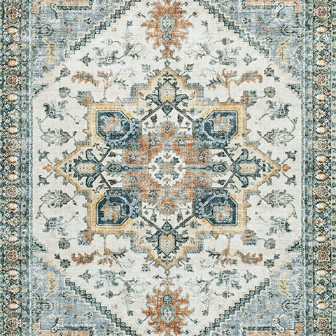 Wallney Multi Memory Foam Medium Rug- Viva Furn