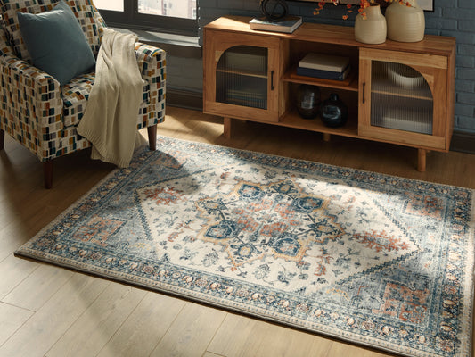 Wallney Multi Memory Foam Medium Rug- Viva Furn