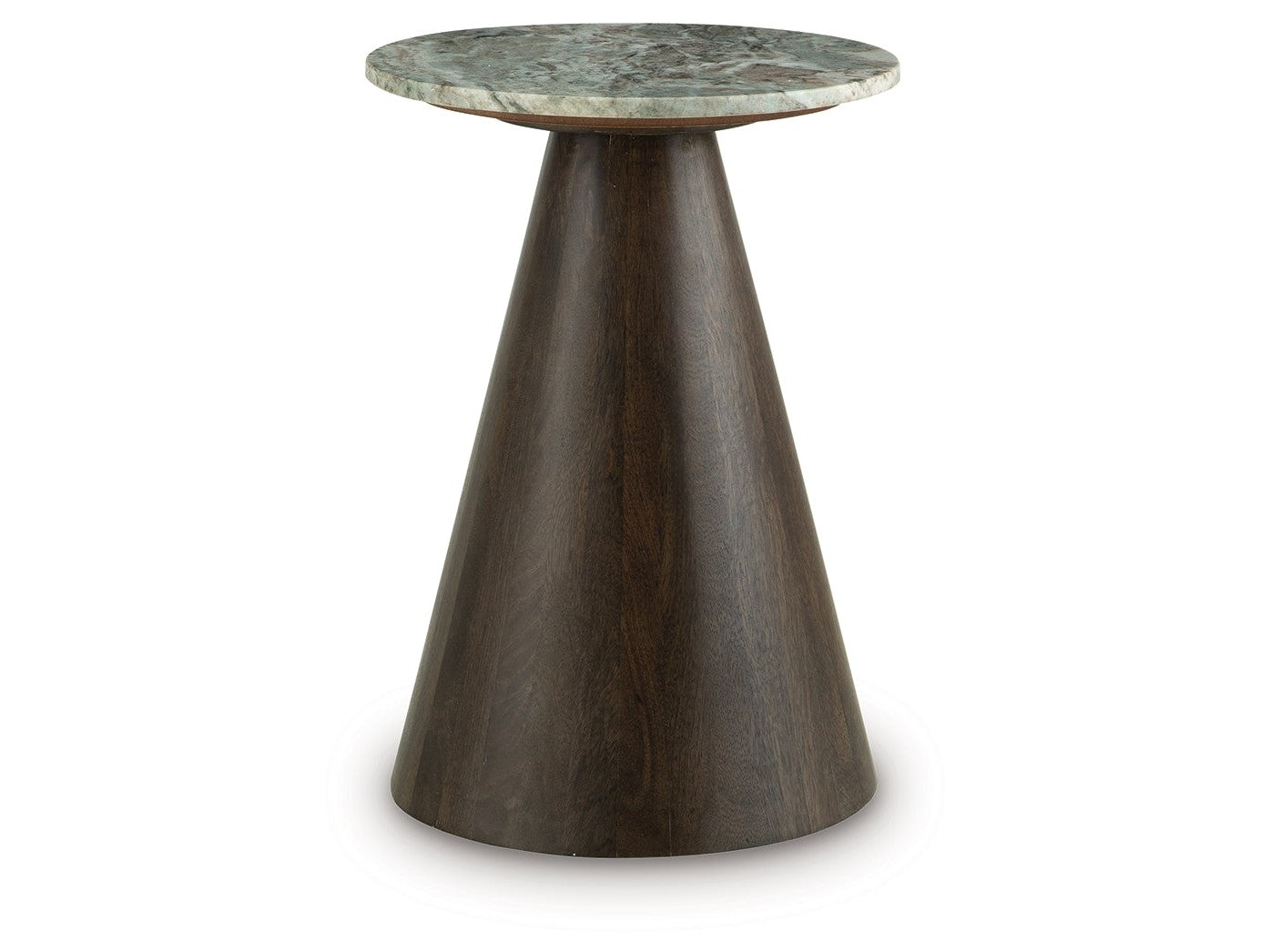 Waltnor Gray/White/Brown Accent Table- Viva Furn