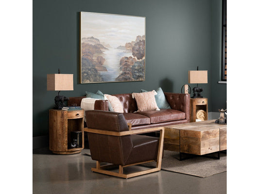 Washburne Brown Side Table - Ornate Home
