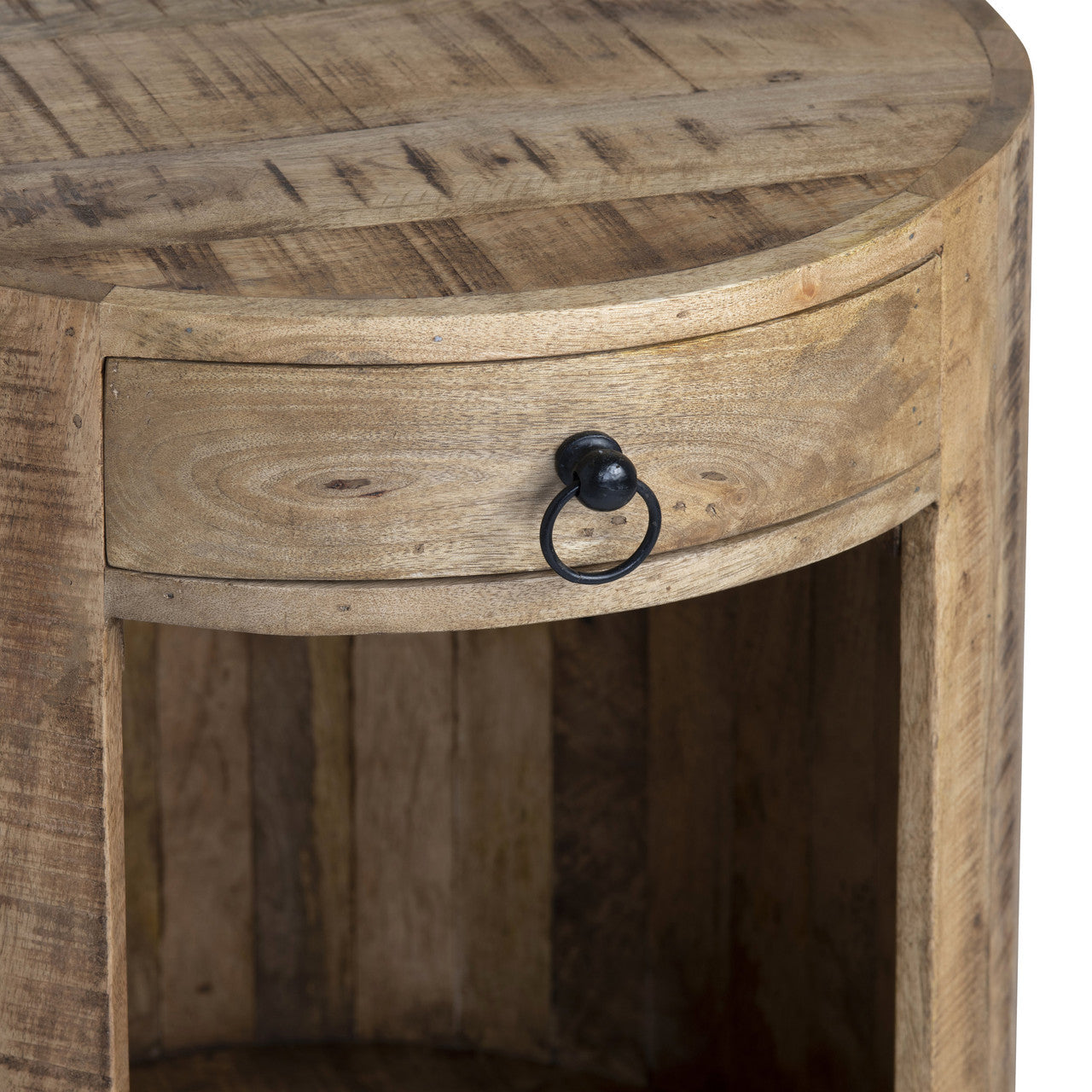 Washburne Brown Side Table - Ornate Home