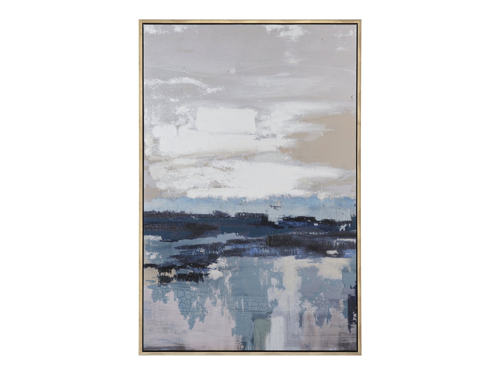Waterside Blue/White Canvas - Ornate Home