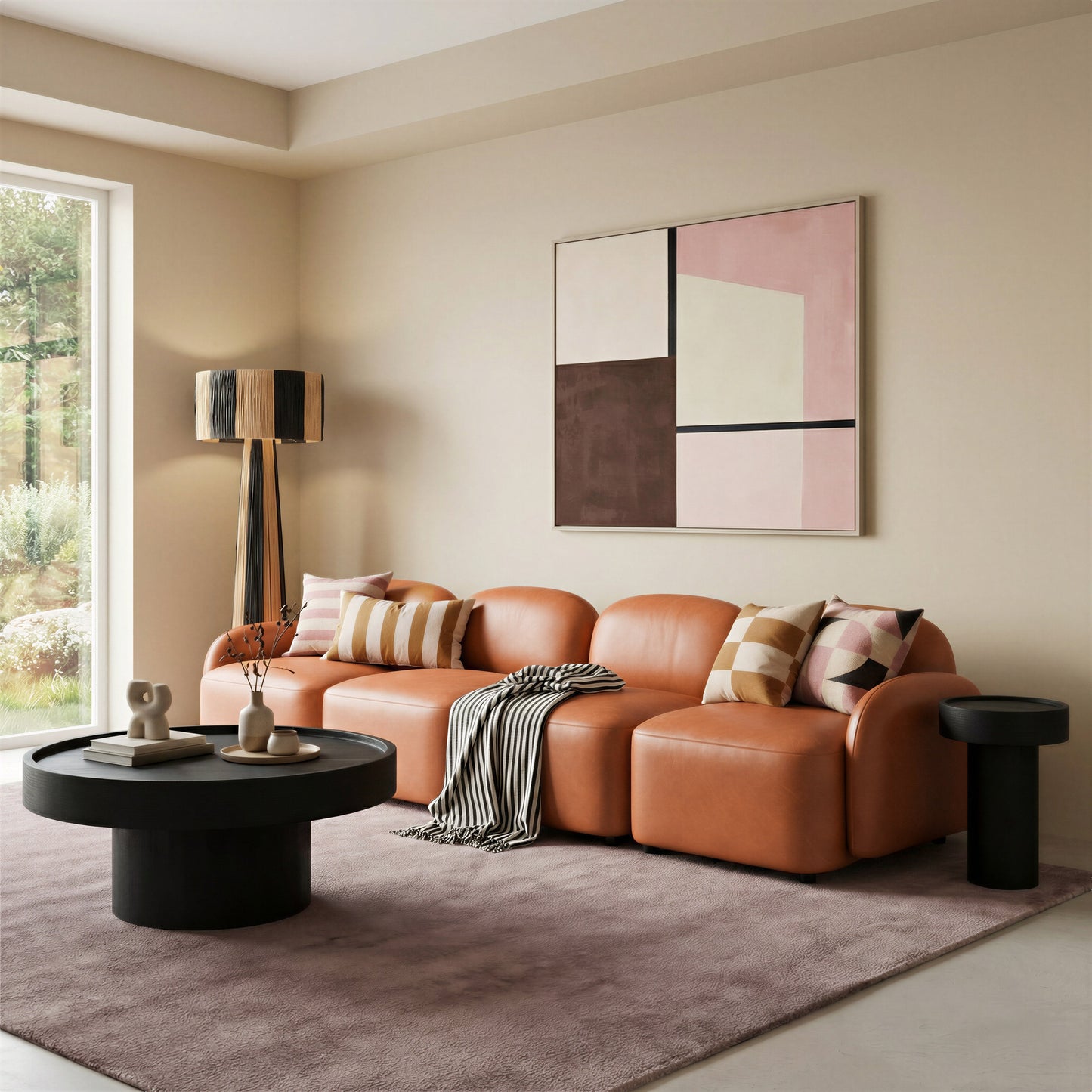 Watson Black Coffee Table - Ornate Home