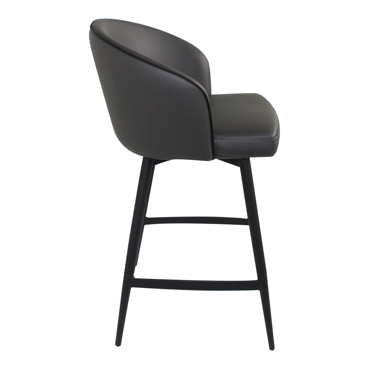 Webber Grey Swivel Counter Stool - Ornate Home