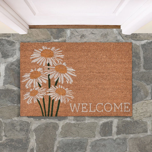 Welcome Daisy 24x36 Doormat - Ornate Home