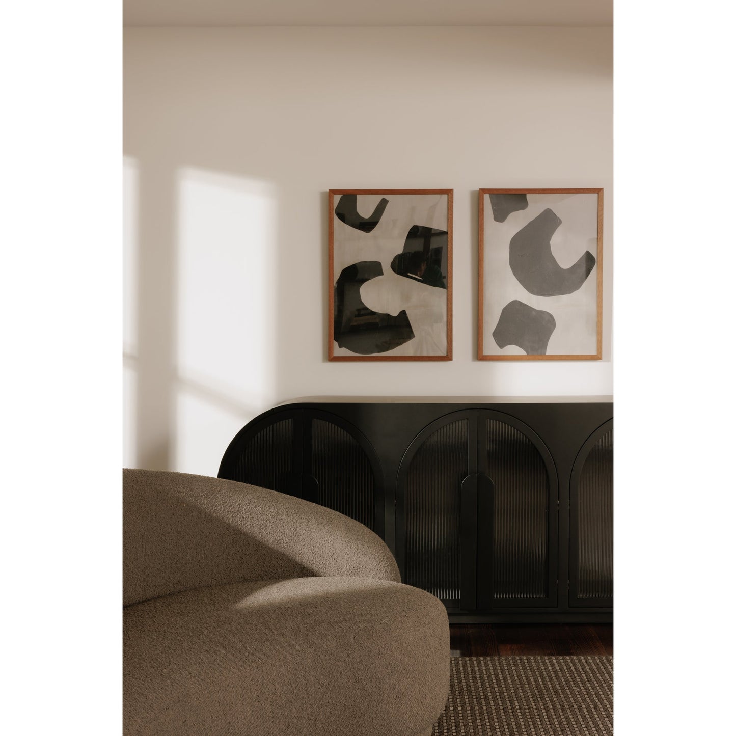 Wells Multicolor 1 Framed Painting - Ornate Home