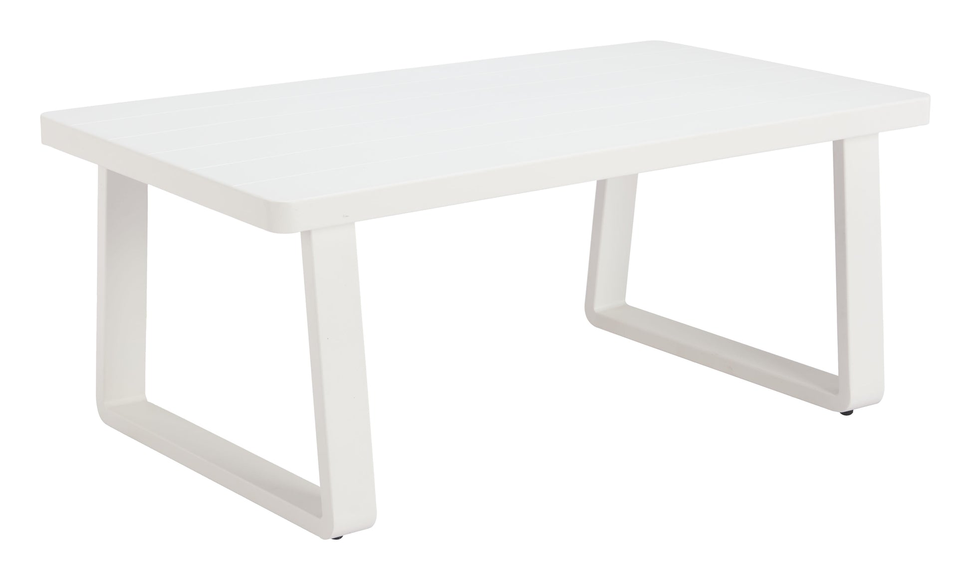 Welt White Outdoor Coffee Table - Ornate Home