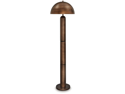 Wendfield Antique Copper Finish Floor Lamp - Ornate Home