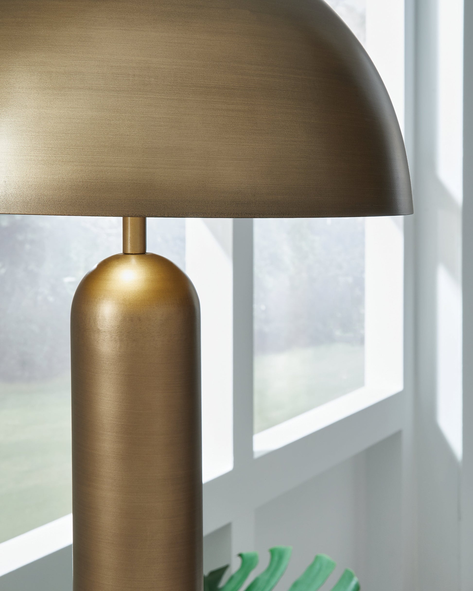 Wendfield Antique Gold Floor Lamp- Viva Furn