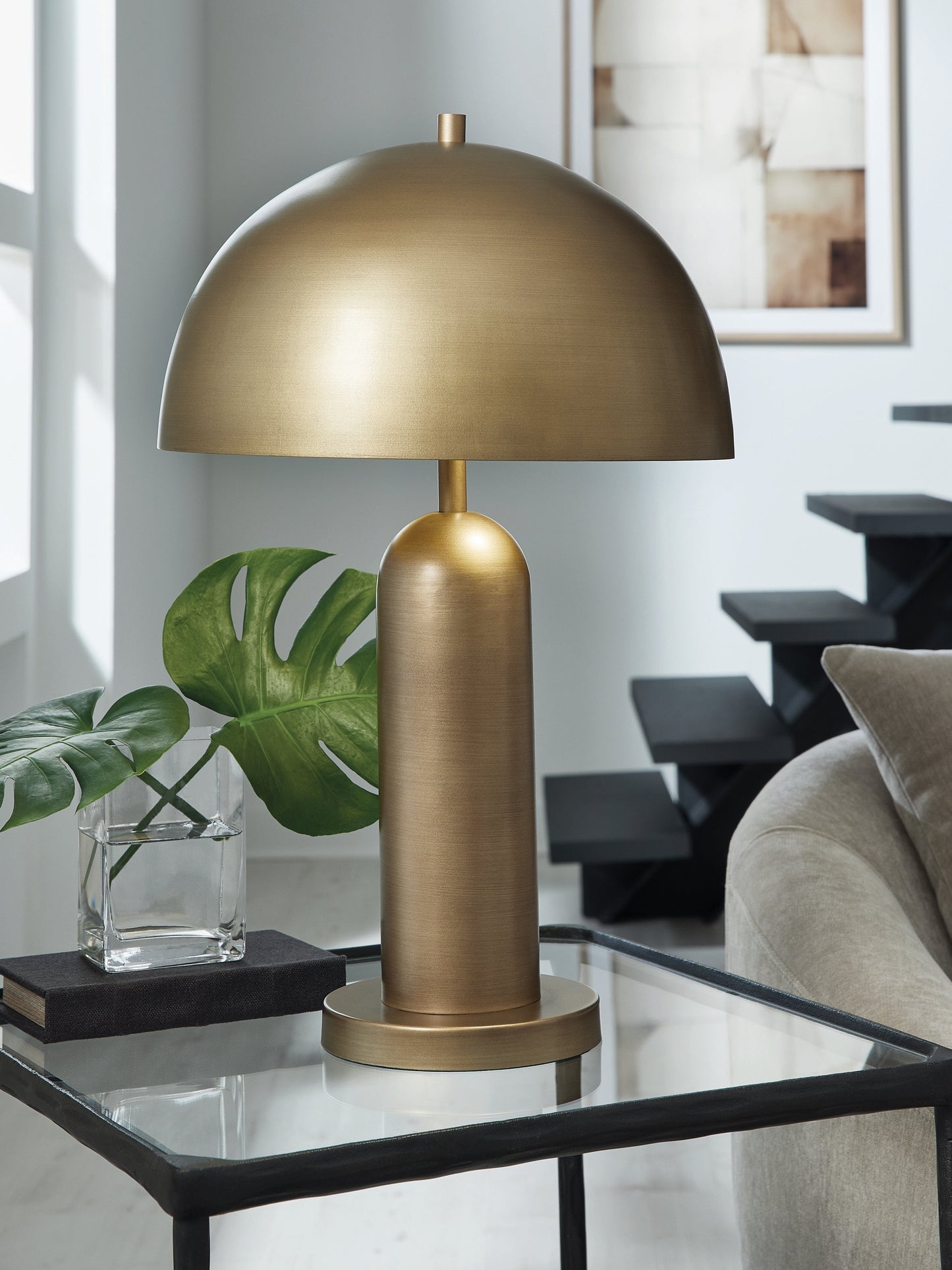 Wendfield Antique Gold Table Lamp- Viva Furn