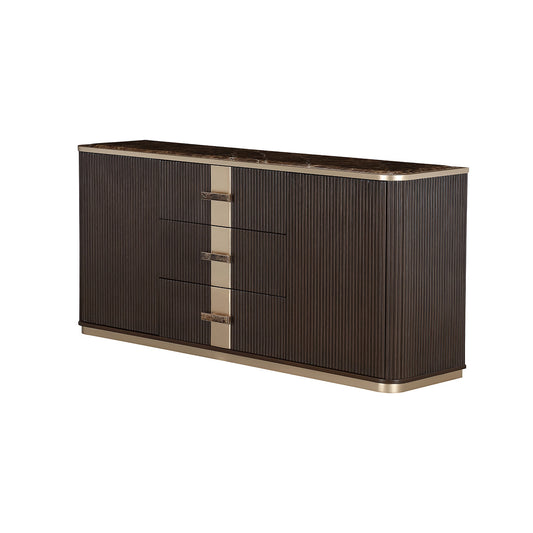 West Kensington Medium Espresso Sideboard - Ornate Home