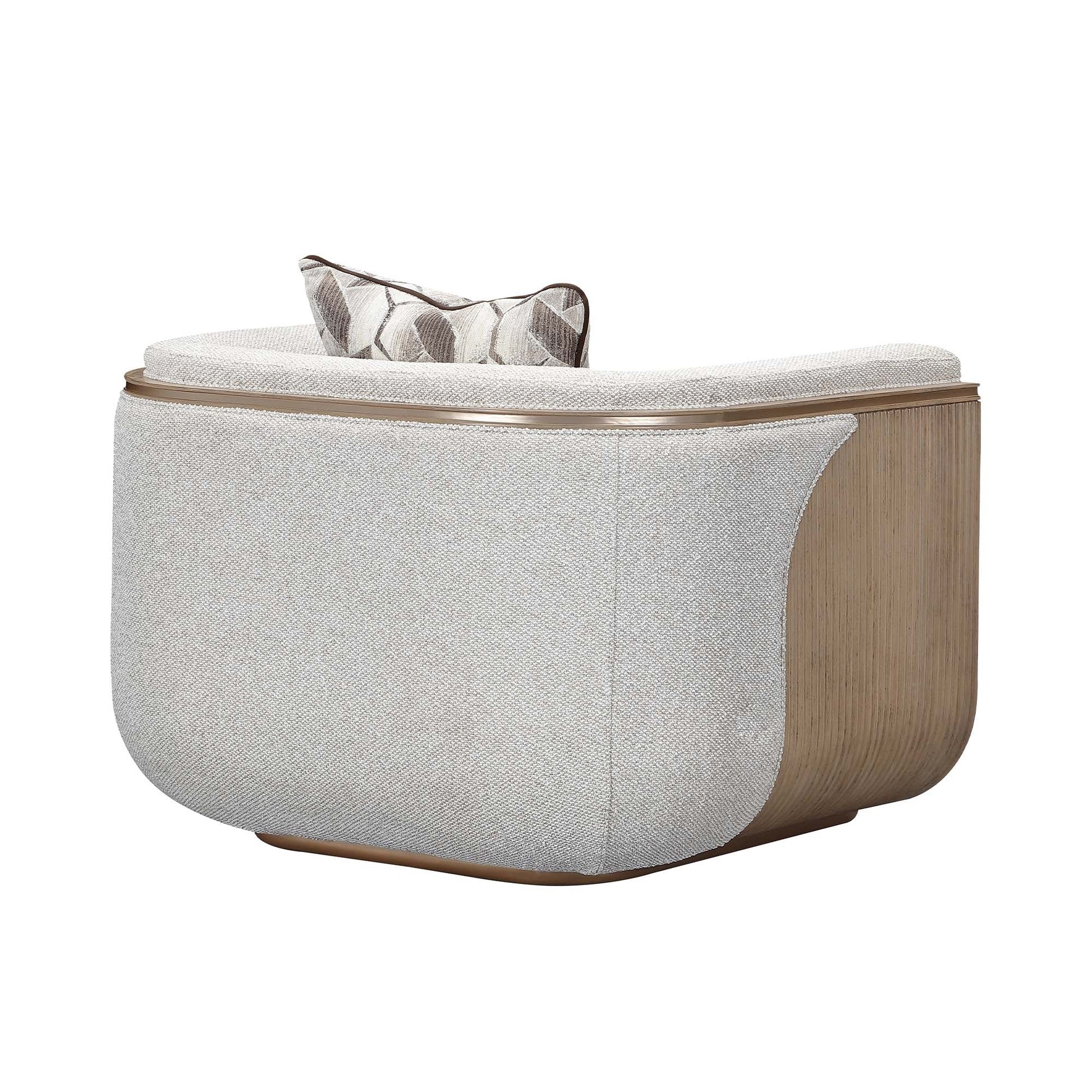 West Kensington Sea Salt Caramel/Buff Matching Chair - Ornate Home