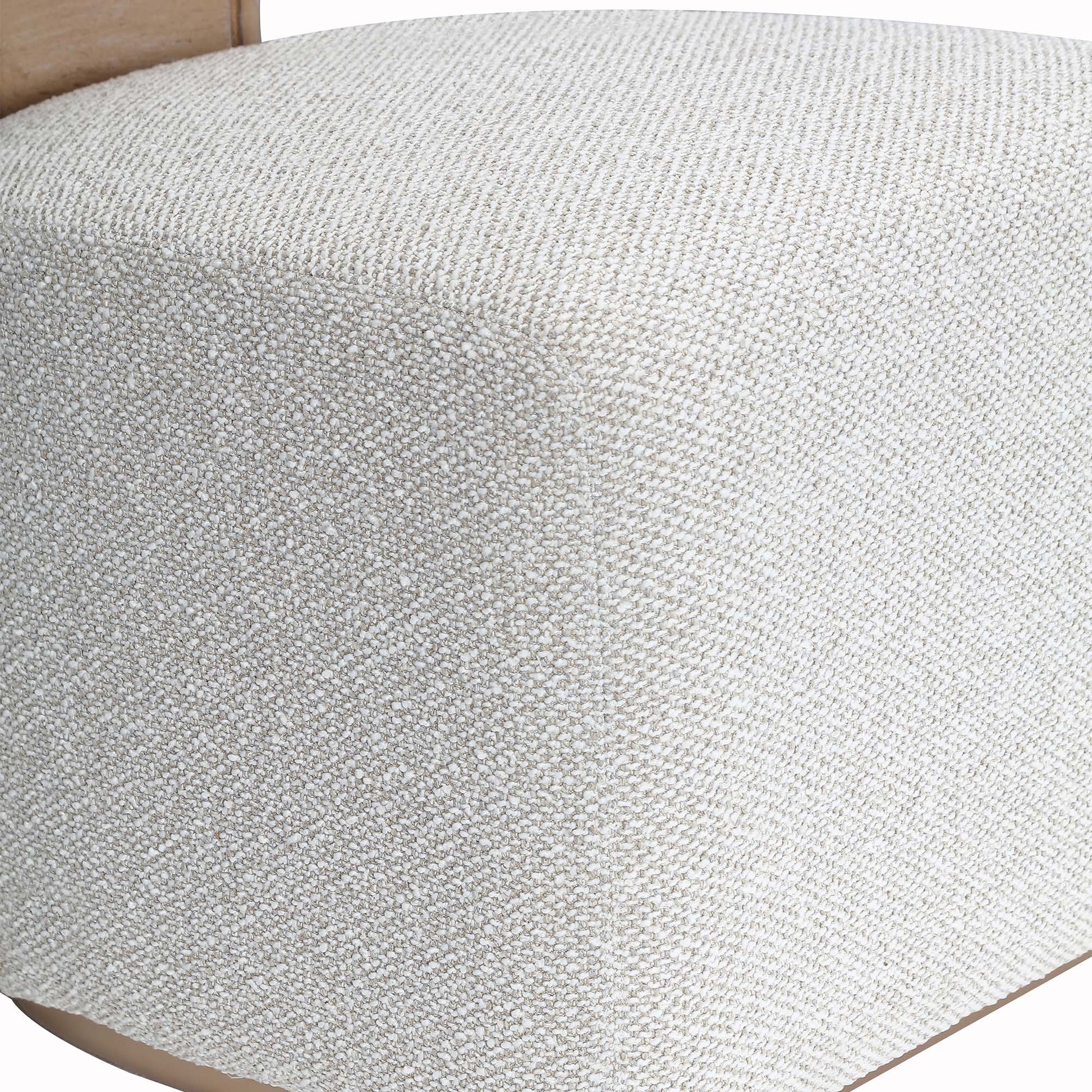 West Kensington Sea Salt Caramel/Buff Vanity Chair - Ornate Home