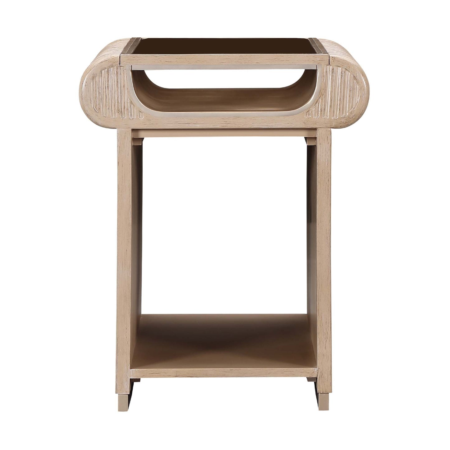 West Kensington Sea Salt Caramel End Table - Ornate Home