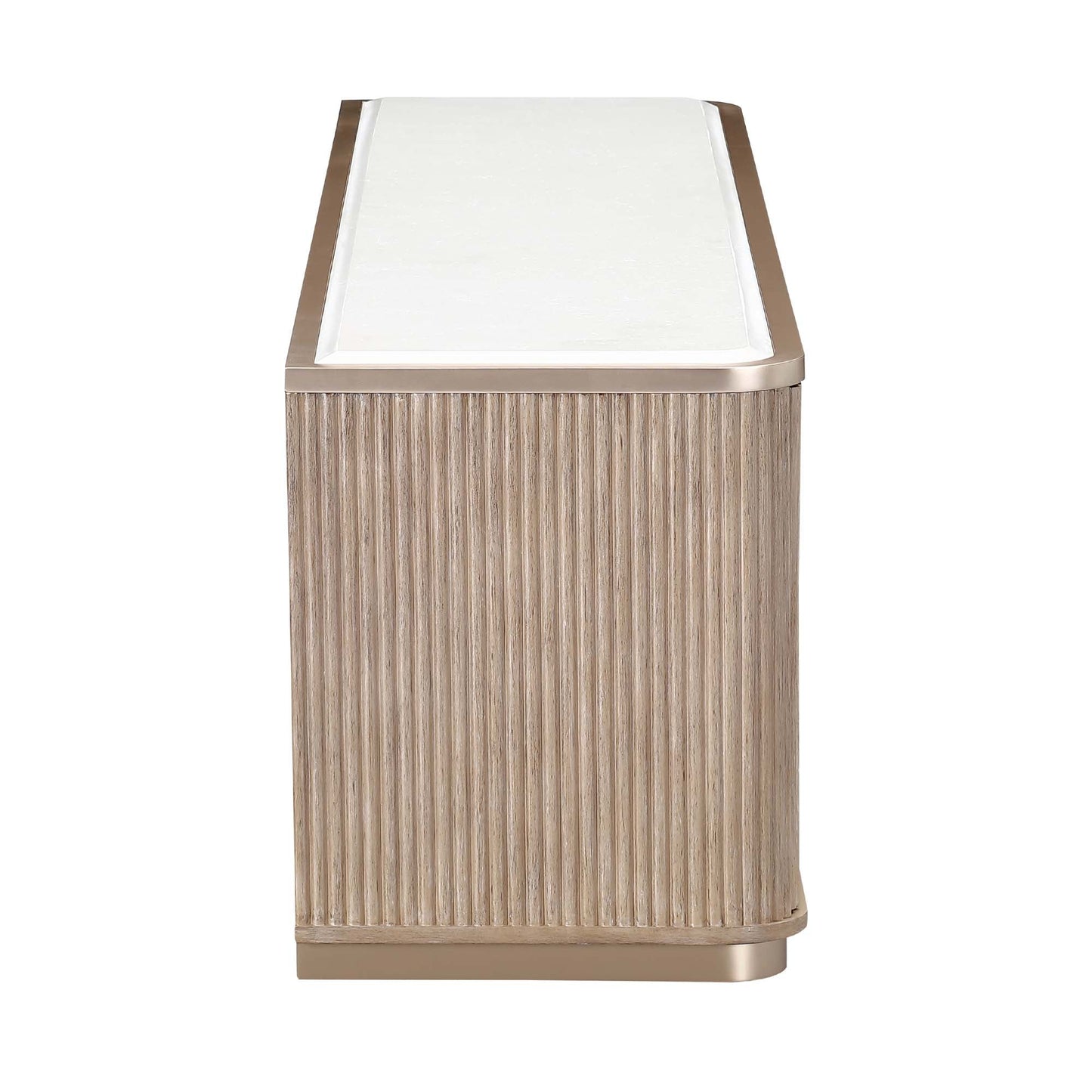 West Kensington Sea Salt Caramel Media Cabinet - Ornate Home