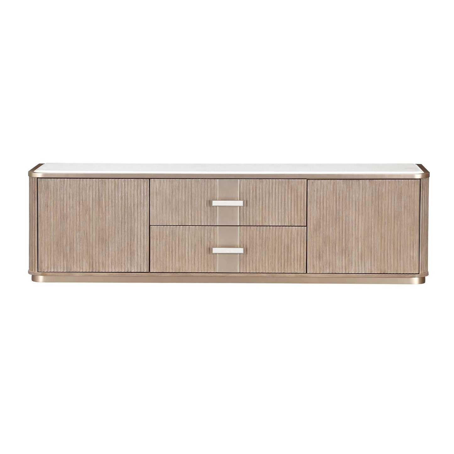 West Kensington Sea Salt Caramel Media Cabinet - Ornate Home