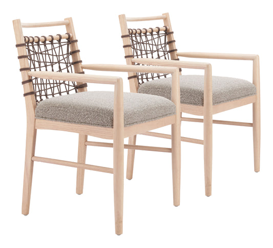 Wezly Gray Dining Chair (Set of 2) - Ornate Home