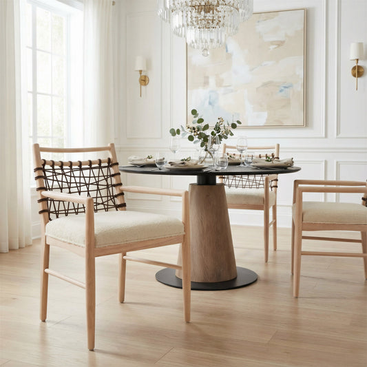 Wezly Ivory Dining Chair (Set of 2) - Ornate Home