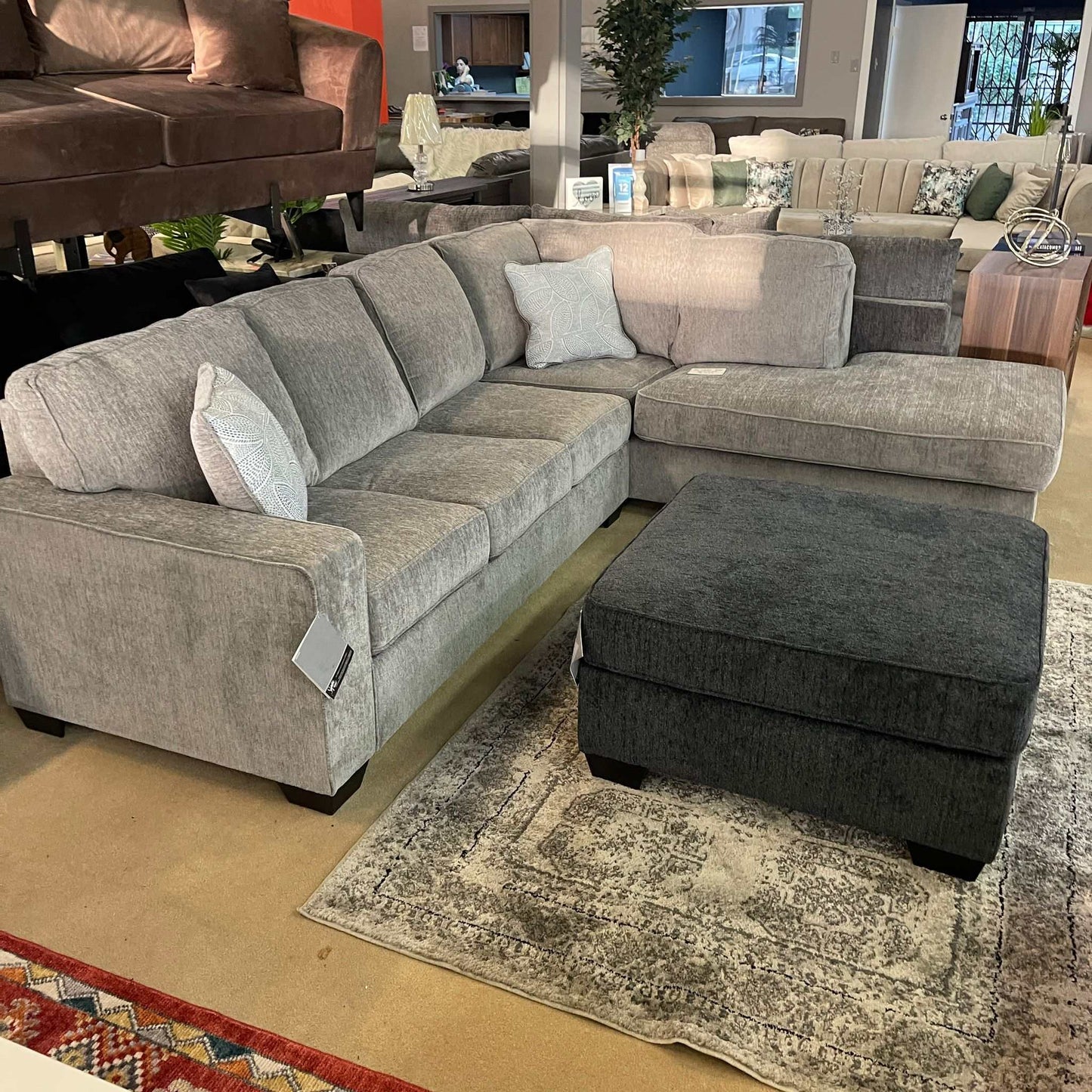 Altari Alloy 2pc Sectional Sofa w/ Chaise