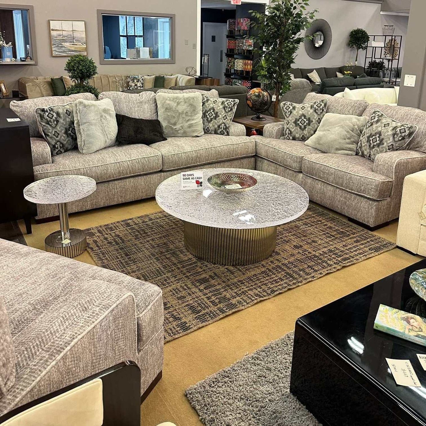 Mercado Pewter Sofa & Loveseat / 2pc Set